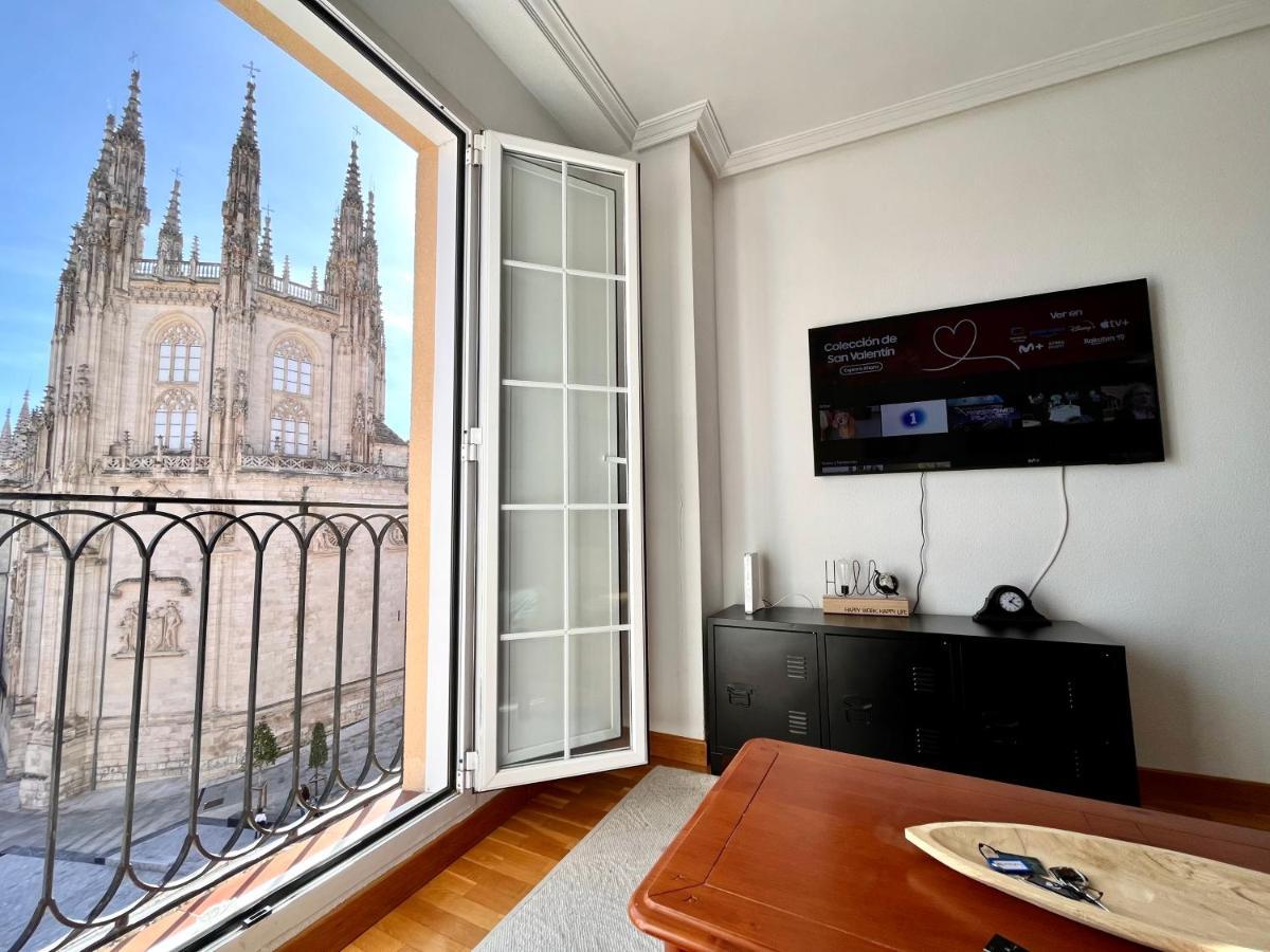 Atuaire Home Balcon Con Vistas A La Catedral De Бургос Экстерьер фото